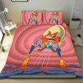 thumbnail image 1 of Yosemite Sam Conjunto de sábanas temático, trío de piezas, cómodo y amigable con la piel, diseño único, regalo de decoración para el hogar para familiares, amigos y fans,135cm *200cm, 1 of 6