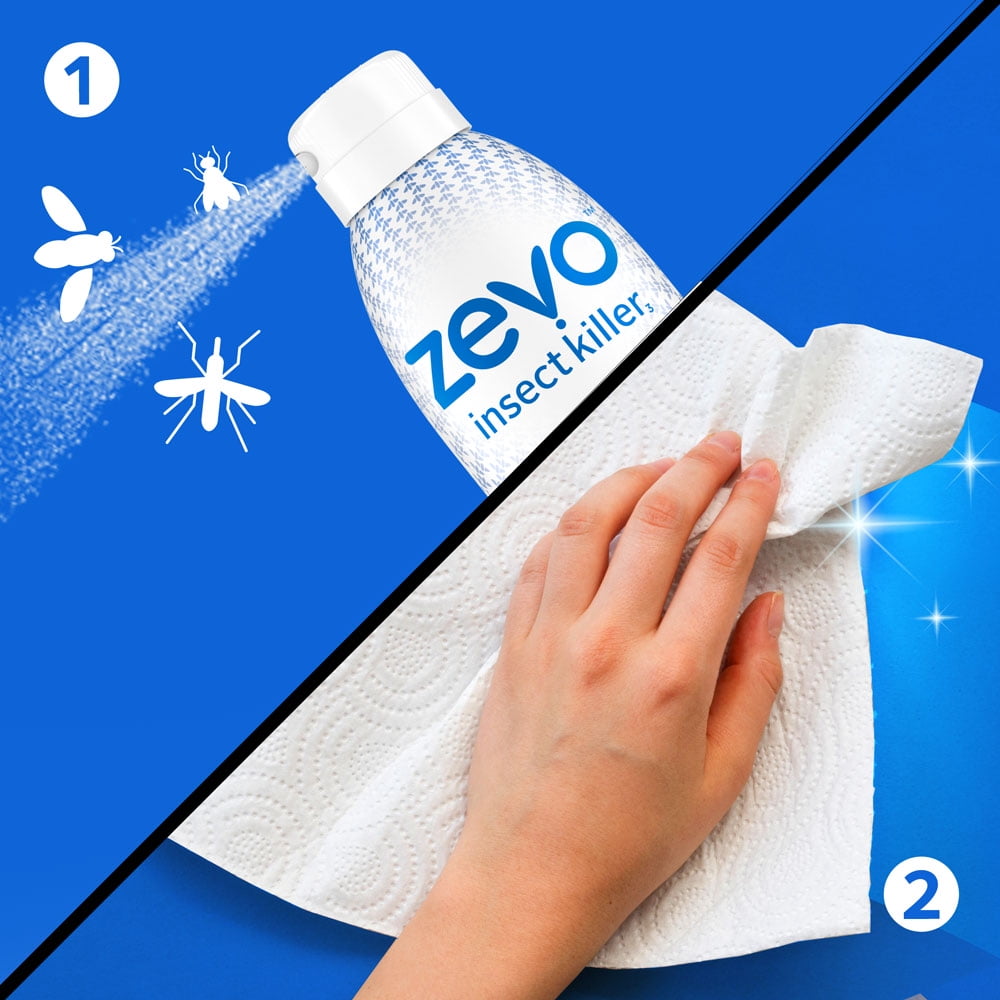 (4 pack) Zevo Crawling Insect Killer (10oz)