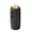 22" H Black, variant on MOALCOFER Propane Fire Pit Column with Lava Rocks & Waterproof Cover, Compact 11" Round Graphite Base, Ideal for Small Spaces