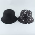 thumbnail image 2 of CoCopeaunts Black White Bucket Hat Women Summer Comfort Double-Sided Wear Fisherman Hat Reversible Fishing Cap for Unisex Daily, 2 of 8