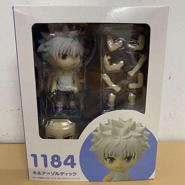 Figuras Anime Hunter X Hunter, Killua Zoldyck 1184, Kurapika 1185, Gon Freecsynchronization 1183, GON · complementario ECSS 1186, PVC, Figma ToyB con caja zhangmengya unisex