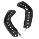thumbnail image 4 of 1 par de adaptadores de guía de casco de riel, guía de nailon para Fast Black, 4 of 9