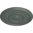 thumbnail image 3 of Ekena Millwork 16 1/8"OD x 3/4"P Tyrone Ceiling Medallion (Fits Canopies up to 6 3/4"), Hand-Painted Cloud Burst Crackle, 3 of 6