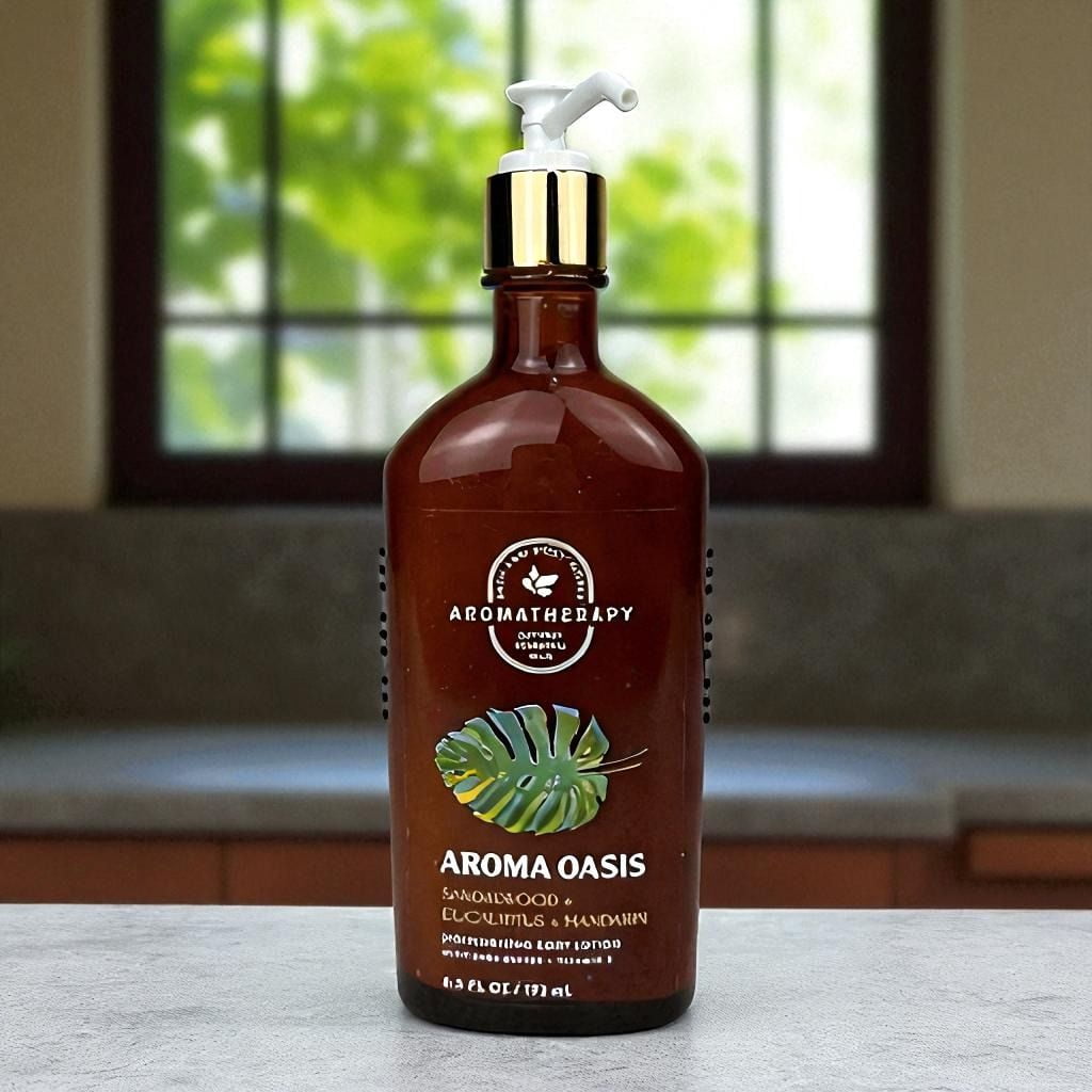 Bath and Body Works Aroma Oasis Sandalwood + Eucalyptus + Mandarin Body Lotion (6.5 FL OZ / 192 mL)
