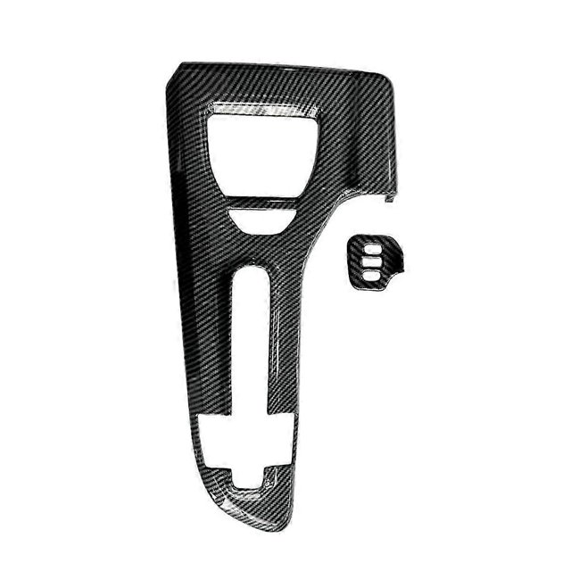unique High qualityFor Crown 2023 2024 LHD ABS Carbon Fiber Console Gear Shift Knob Panel Cover Trim Interior Accessories