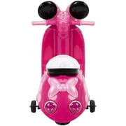 Disney Minnie Mouse 6V Euro Scooter Ride-on Battery-Powered Toy for Girls, Ages 1.5+ Years, by Huffy
