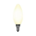 thumbnail image 2 of Better Homes & Gardens B10 Vintage LED Light Bulb, 40 watts Soft White Porcelain, E12, Dim, 4 Pack, 2 of 10