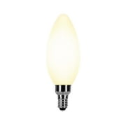 Better Homes & Gardens B10 Vintage LED Light Bulb, 40 watts Soft White Porcelain, E12, Dim, 4 Pack