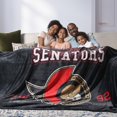 thumbnail image 4 of NHL Ottawa Senators Jumbo Blanket, 62" x 90", 4 of 5