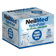 NeilMed Hydropulse Multi-Speed Electric Nasal Sinus Irrigation System for Adults – Sinus Relief