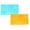 Blue & Yellow 1Pack, variant on Cuttable Spill‑Proof Heat‑Resistant Countertop Fridge Protector Mat, Easy‑Clean PVC Kitchen Placemat, 45x29 cm, One Set