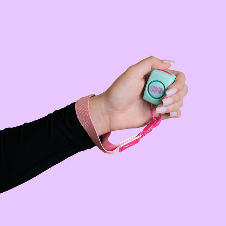 BLINGSTING, Mini Personal Safety Alarm, Teal - Walmart.com
