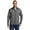 Charcoal Grey, variant on Sport-Tek Men's Stretch Contrast Full-Zip Jacket