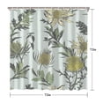 thumbnail image 5 of Waterproof Vintage Flowers Rustic Shower Curtain 72x72 Inch Boho Style Polyester Unique Shower Curtain for Bathroom Hotel Home Decor with 12 Plastic Hooks, 5 of 5