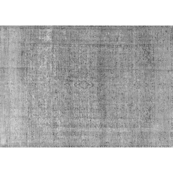 Ahgly Company Indoor Rectangle Persian Gray Traditional Area Rugs, 5' x 7'