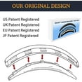 thumbnail image 3 of SOULWIT Replacement Headband Pad Kit for Bose QC35 & QuietComfort 35 II (QC35 ii) Headphones, Easy DIY Installation (Burgundy), 3 of 4