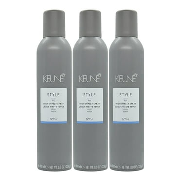 Keune Style Fix High Impact Spray Laque Finish 8 Oz (Pack of 3)