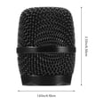 thumbnail image 2 of CTIRCHIU Black Metal Microphone Grille Replacement Compatible with Multiple Microphone Accessories and Models, 2 of 10
