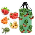 thumbnail image 3 of Strawberry Planting Pot Container Plant Grow Bags Home Hanging Strawberry Planter Growing Bags, 3 of 9