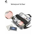 thumbnail image 5 of PULLIMORE 2 Packs Clear Crossbody Purse Bag Waterproof Clear Crossbody Bag Transparent Crossbody Purse for Concerts Festivals Sports Events, 5 of 9