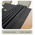 thumbnail image 3 of Table Cloth Rectangle Table 60×84 Inch,Waterproof Tablecloth Wrinkle Free Spill Proof Machine Washable Fabric Linen Table Cloth Table Cover for Dining/Parties/Picnic/Events/Banquets,Black, 3 of 6