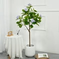 thumbnail image 2 of 5FT Artificial Hydrangea Flowers Tree for Home Wedding Living Room Office Indoor Outdoor Decor, 2 of 6