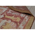 thumbnail image 3 of EORC FAAN19GD9X12 9 x 12 ft. Angora Oushak Traditional Area Rug, Gold, 3 of 4