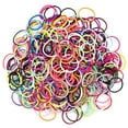 thumbnail image 4 of Artrylin 180 Pieces Multicolor Baby Girls Hair Ties No Crease Hair Bands Ponytail Holder for Baby Girls Infants Toddlers (Diameter 2.5 cm), 4 of 5