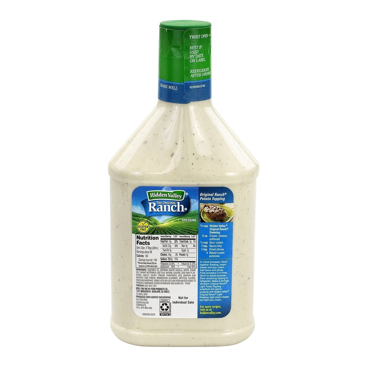 Hidden Valley Original Ranch Dressing 40 Ounce (Pack of 2)