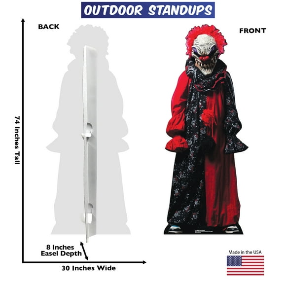Creepy Clown_Outdoor 74" x 30"
