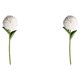 thumbnail image 4 of Bewildely 10 piezas de flor de simulación duradera para decoración del hogar DIY o decoración de fiesta ramo de boda Artificial Blanco 2Conjunto, 4 of 6