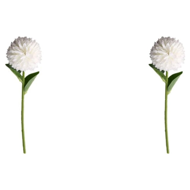 Baohd 1/2/3/5 10pack/lot Realistic Appearance Artificial Flower For Party Decor And Home Decor White 2PCS