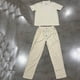 thumbnail image 4 of Pantalones de Cintura Elástica para Hombre Set Casual de Verano con Cremallera de Manga Corta Y Pantalones de Bolsillo con Cordón con Bolsillos de Cremallera para Hombres, 4 of 9