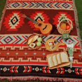 thumbnail image 3 of Outdoor Mat Boho Camping Picnic Blanket Carpet Beach Folding Tablecloth, 3 of 6