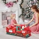 thumbnail image 5 of Tren de Regalos de Papá Noel con Compartimentos Espaciosos, Diseño de Pan de Jengibre, Centro de Mesa Navideño para Árbol de Navidad o Repisa, Decoración Festiva Reutilizable., 5 of 5