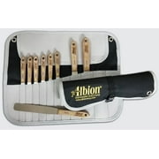 Albion 258-G01 9-Piece Classic Spatula Set in Tool Wrap