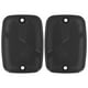 thumbnail image 1 of Tapa del depósito de líquido de frenos delanteros de 2 piezas Cubierta superior del tanque de combustible de la motocicleta apta para C400GT 2019-2021Negro, 1 of 5