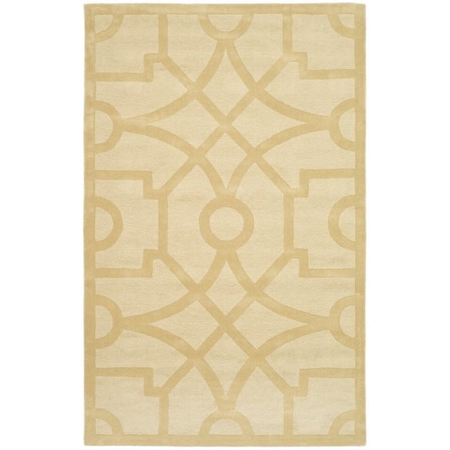 Safavieh MSR4612B-3 Martha Stewart Collection Handmade Wool Area Rug, 3' x 5', Gravel')