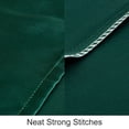 thumbnail image 4 of Ntbay 2 Pack Satin Toddler Pillowcases, Silky and Luxurious Travel Pillow Covers with Envelope Closure, 14" x 20", Dark Green, 4 of 6