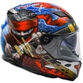 thumbnail image 2 of LS2 Helmets Ninja Stream Street EVO Full Face Motorcycle Helmet, Red & Blue (XL), 2 of 2