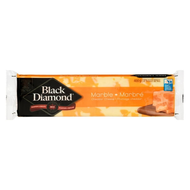 Black Diamond Cheese Marble Cheddar, 400 g Walmart.ca