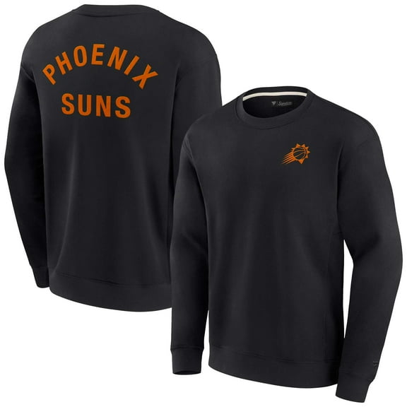 Unisex Fanatics Black Phoenix Suns Elements Super Soft Fleece Pullover Sweatshirt