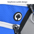 thumbnail image 3 of Lightweight running fanny pack with water bottle holder for runners, fitness, hiking and jogging - blue, 3 of 5