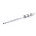 thumbnail image 3 of UPGRATOR Stainless Steel Sharpening Rod for Kitchen Use Silver Honing Steel Efficient Sharpening Fits All Knives 12 inch, 3 of 8