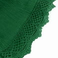 thumbnail image 5 of vigerkar Women Floral Lace Trim Shorts Casual Summer Shorts Plus Size High Waist Drawstring Dressy Shorts Trendy Clothes Green, XXXXXL, 5 of 5