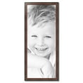 thumbnail image 2 of ArtToFrames 18" x 45" Honors Mahogany with Black Picture Frame, 18x45 inch Brown Wood Poster Frame (WOM-5154), 2 of 7