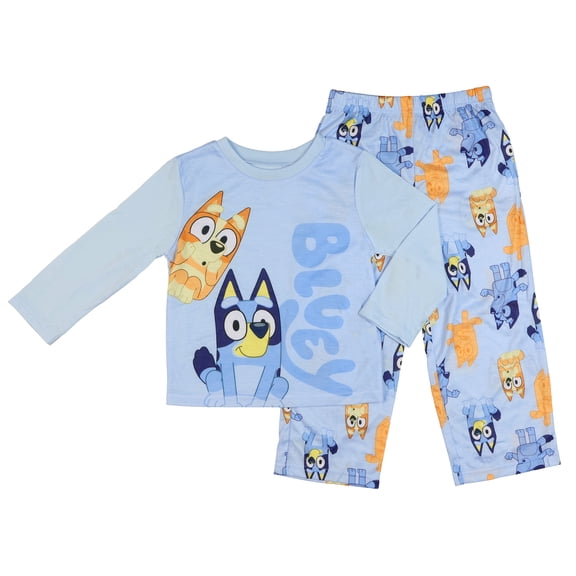 Bluey Pajamas Bluey and Bingo Toddler 2-Piece Sleepwear Set