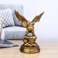 thumbnail image 2 of Adornos de águila y caballo de bronce con artesanías de resina, decoración creativa para el hogar y el gabinete de TV para la sala de estar, 2 of 5