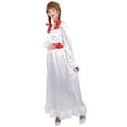 thumbnail image 3 of HPO Adult Evil Costume for Women, Creepy Dolls, Cosplay Halloween Fancy-Dress, Satin Costume Fabric- XL, 3 of 11