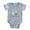 Heather Gray, variant on CafePress - Stork Baby Brazil 2 - Cute Infant Baby Football Bodysuit